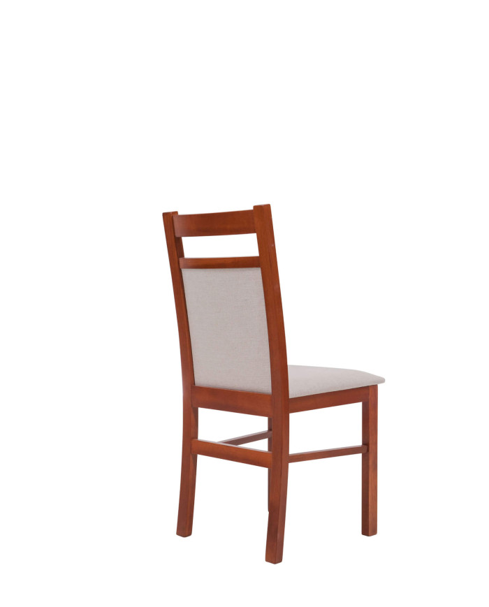 Krzesło KT53, tapicerowane siedzisko i oparcie, stelaż bukowy, DREW-MARK