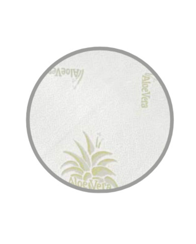 Nakładka dwustronna 9 cm, topper Aloe Green 80x200 cm, wysokoelastyczny, zdejmowany pokrowiec, H2, WERSAL Nakładka dwustronna 9 cm, topper Aloe Green 80x200 cm, wysokoelastyczny, zdejmowany pokrowiec, H2, WERSAL