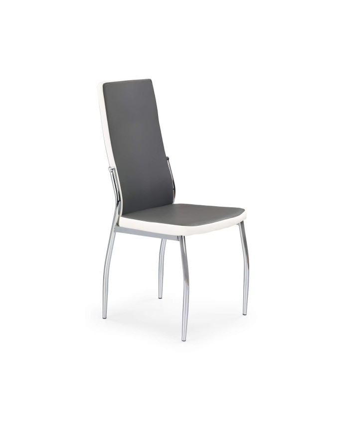 Krzesło K210 Popielate/białe-1