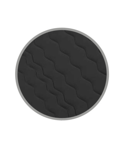 Nakładka dwustronna 5 cm, topper Black 80x200 cm, wysokoelastyczny, zdejmowany pokrowiec, H2, WERSAL