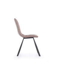 Krzesło K280 Brązowe/czarne-3