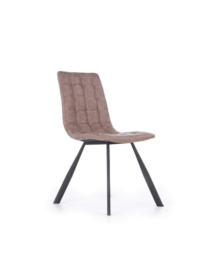 Krzesło K280 Brązowe/czarne-1