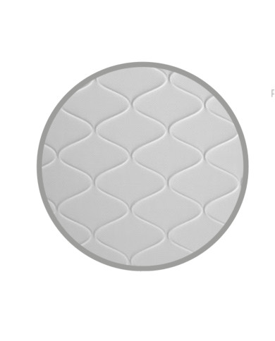 Nakładka dwustronna 5 cm, topper Silver 90x200 cm, wysokoelastyczny, zdejmowany pokrowiec, H2, WERSAL