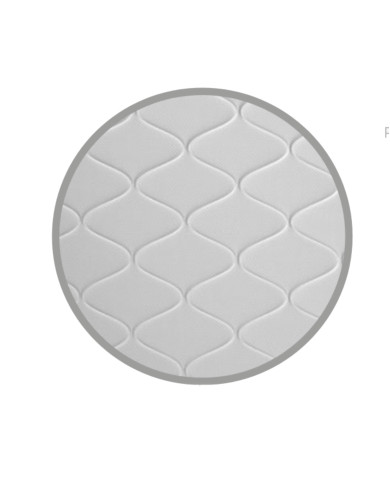 Nakładka dwustronna 5 cm, topper Simply 120x200 cm, kokos + pianka HR, zdejmowany pokrowiec, H2/H3, WERSAL