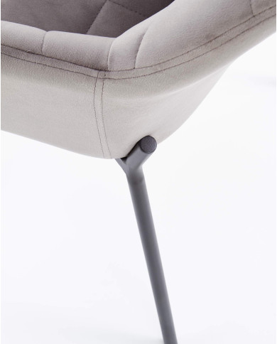 Krzesło K305 Popielate/czarne-6 Krzesło K305 Popielate/czarne-6