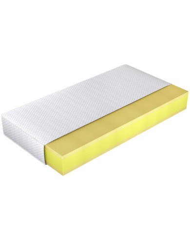 Materac Comfort Massage, 100x200 cm, wysoki, dwustronny, piankowy, wysokoelastyczny, zdejmowany pokrowiec, H2/H3, WERSAL