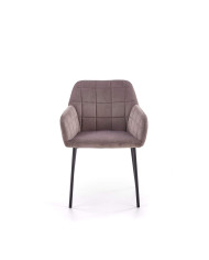 Krzesło K305 Popielate/czarne-2