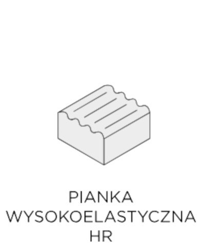 Materac Comfort Royal, 80x200 cm, wysoki, pianka HR, Visco, Hybrydowa, sprężyny kieszeniowe, zdejmowany pokrowiec, H3, WERSAL