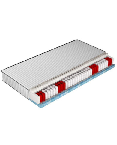 Materac Live Buriano, 100x200 cm, dwustronny, pianka BIO, lateks, sprężyny kieszeniowe, zdejmowany pokrowiec, H2, WERSAL Materac Live Buriano, 100x200 cm, dwustronny, pianka BIO, lateks, sprężyny kieszeniowe, zdejmowany pokrowiec, H2, WERSAL