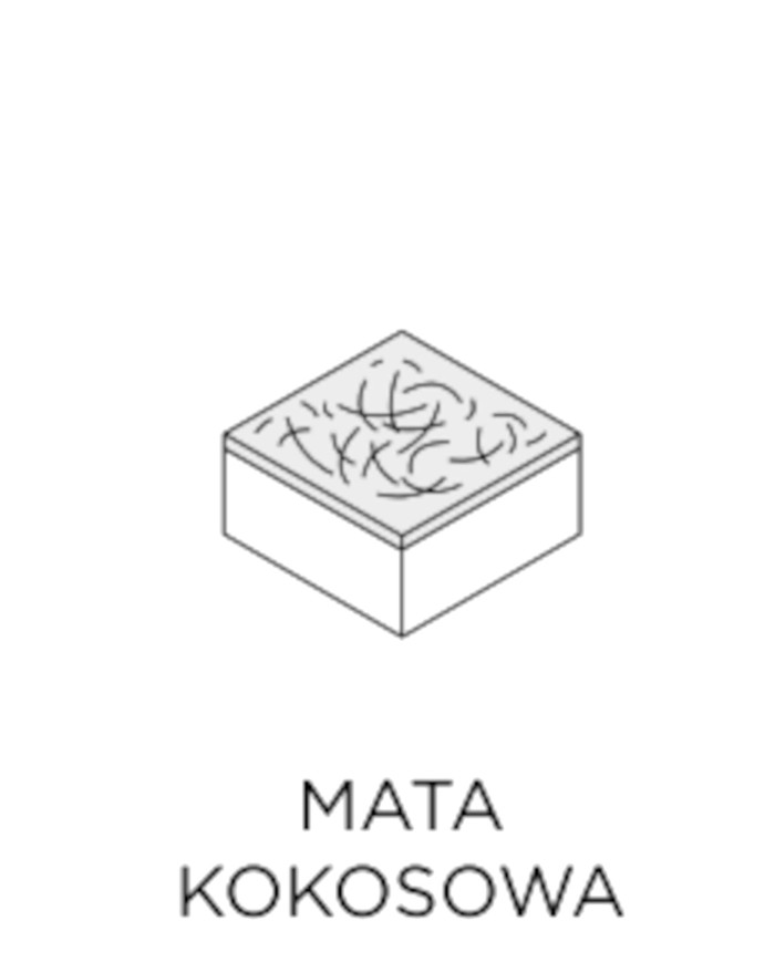 Materac Live Lateks, 80x200 cm, dwustronny, wysokoelastyczny, lateks, kokos, zdejmowany pokrowiec, H3, WERSAL