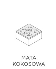 Materac Live Lateks, 80x200 cm, dwustronny, wysokoelastyczny, lateks, kokos, zdejmowany pokrowiec, H3, WERSAL