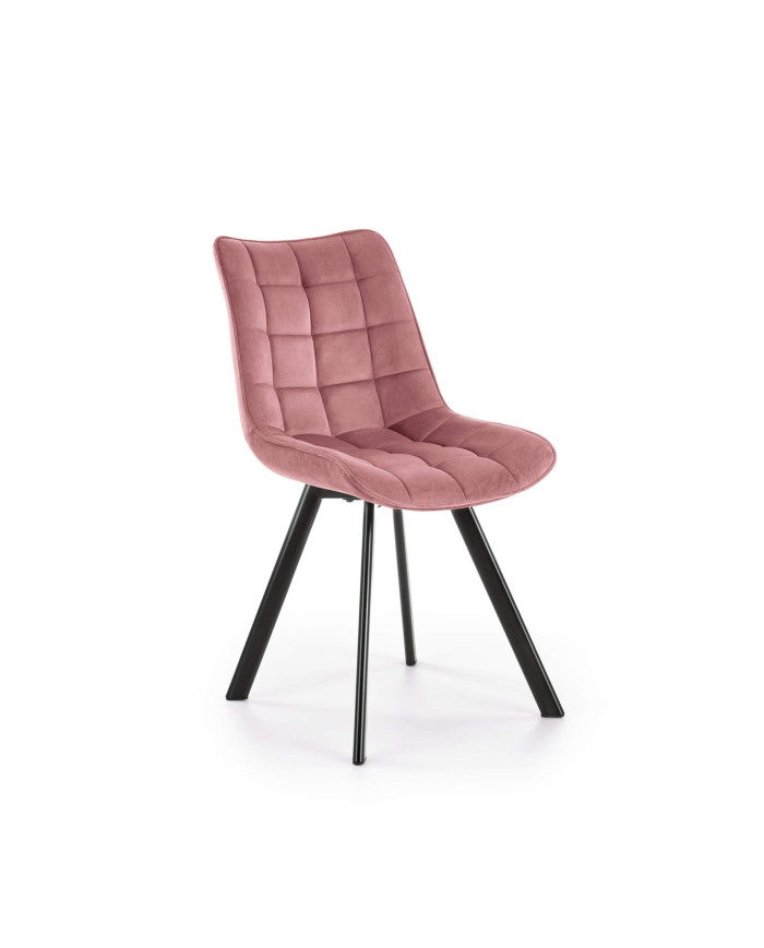 Krzesło K332 Różowe/czarne-1