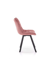 Krzesło K332 Różowe/czarne-3