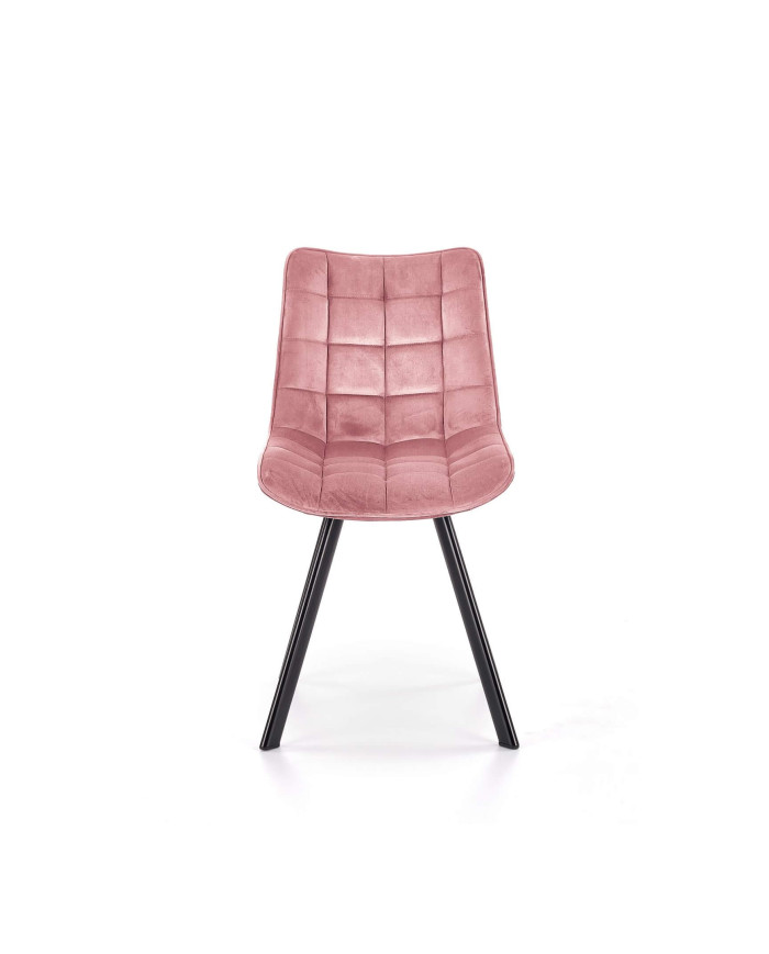 Krzesło K332 Różowe/czarne-2