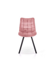 Krzesło K332 Różowe/czarne-2