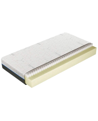 Materac Spa Protect, 160x200 cm, pianka Visco, lateks, zdejmowany pokrowiec, H3, WERSAL Materac Spa Protect, 160x200 cm, pianka Visco, lateks, zdejmowany pokrowiec, H3, WERSAL