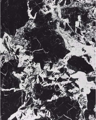Stół kolumnowy Manuel, okrągły, 120/120/77 cm, spiek czarny marmur,  metalowa czarna noga, HALMAR Stół kolumnowy Manuel, okrągły, 120/120/77 cm, spiek czarny marmur,  metalowa czarna noga, HALMAR