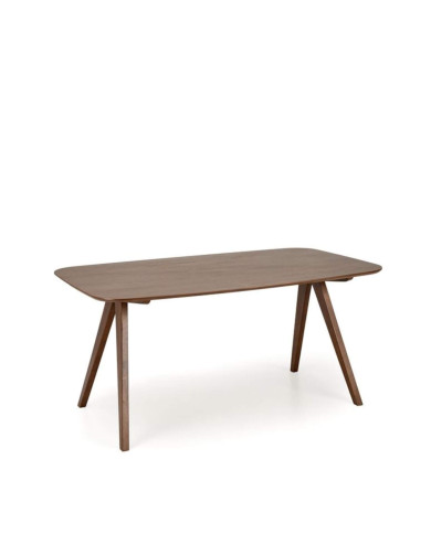 Stół prostokątny Miguel, orzechowy, 160/90/75 cm, HALMAR Stół prostokątny Miguel, orzechowy, 160/90/75 cm, HALMAR