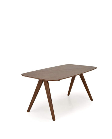 Stół prostokątny Miguel, orzechowy, 160/90/75 cm, HALMAR Stół prostokątny Miguel, orzechowy, 160/90/75 cm, HALMAR