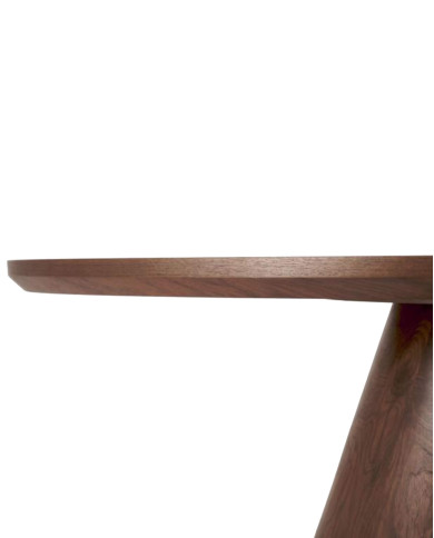 Stół kolumnowy Vagner, owalny, 220/98/76 cm, orzechowy, HALMAR Stół kolumnowy Vagner, owalny, 220/98/76 cm, orzechowy, HALMAR