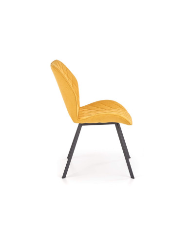 Krzesło K360 Musztardowe-3 Krzesło K360 Musztardowe-3