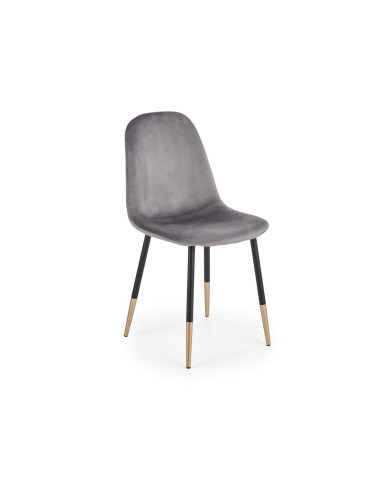 Krzesło K379 Popielate/złote-1 Krzesło K379 Popielate/złote-1