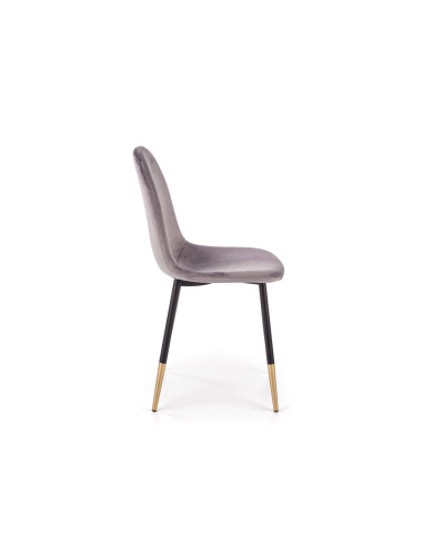 Krzesło K379 Popielate/złote-3 Krzesło K379 Popielate/złote-3