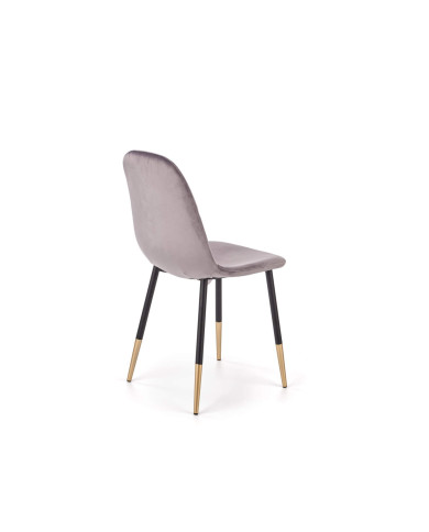 Krzesło K379 Popielate/złote-4 Krzesło K379 Popielate/złote-4