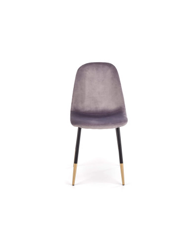 Krzesło K379 Popielate/złote-2 Krzesło K379 Popielate/złote-2