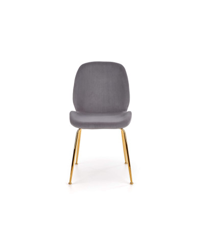 Krzesło K381 Popielate/złote-2 Krzesło K381 Popielate/złote-2