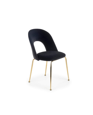 Krzesło K385 Czarne/złote-1 Krzesło K385 Czarne/złote-1
