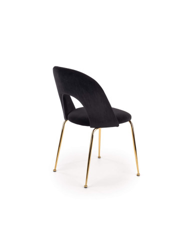 Krzesło K385 Czarne/złote-4 Krzesło K385 Czarne/złote-4