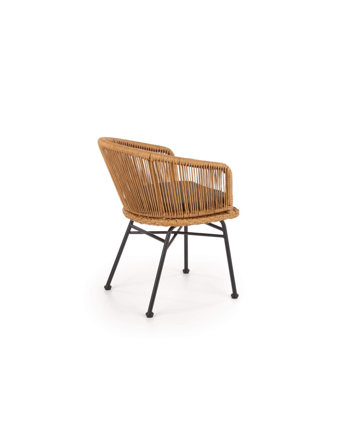 Krzesło K400 Naturalne/popielate-3