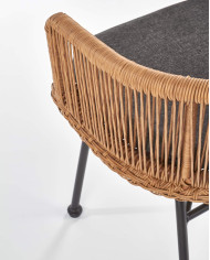 Krzesło K400 Naturalne/popielate-5