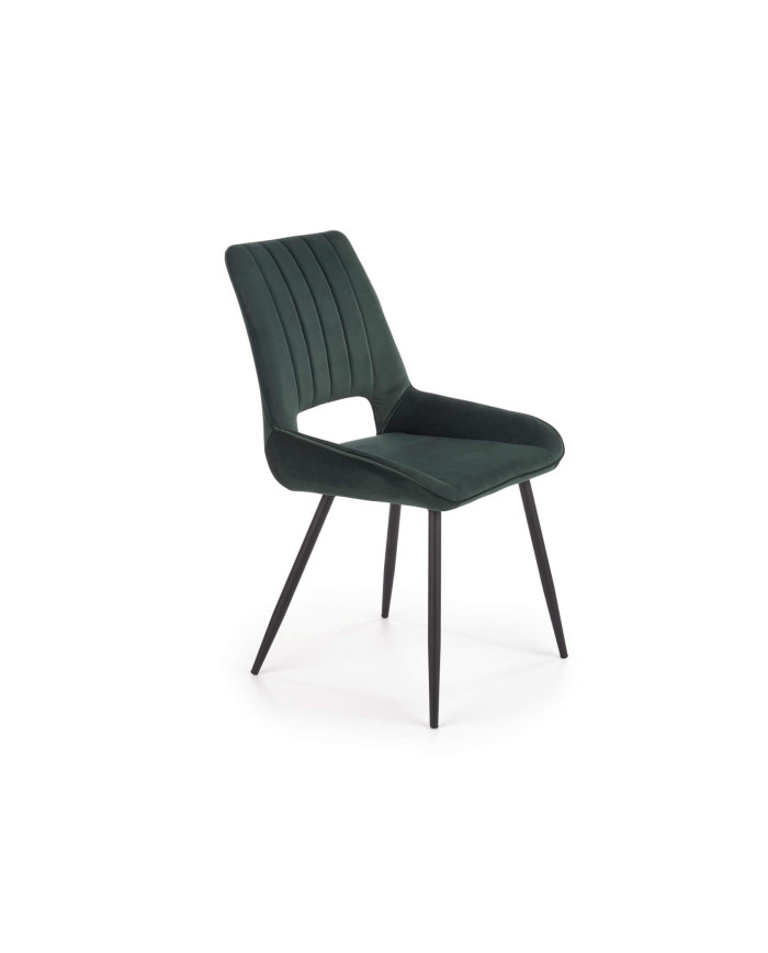 Krzesło K404 Ciemnozielone-1