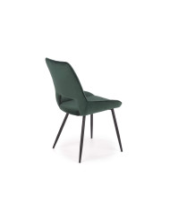 Krzesło K404 Ciemnozielone-4