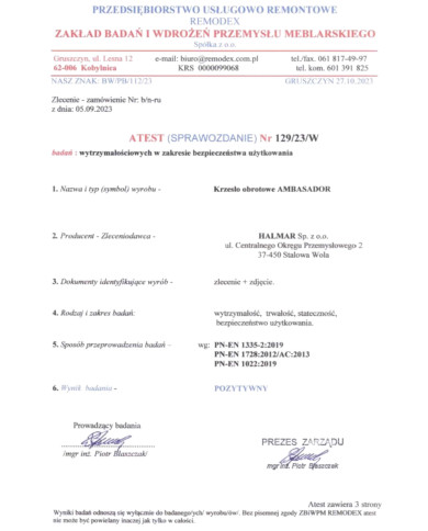 Fotel biurowy Ambasador, popielaty/czarny, regulowane podłokietniki zagłówek i oparcie, Multiblock Plus, HALMAR Fotel biurowy Ambasador, popielaty/czarny, regulowane podłokietniki zagłówek i oparcie, Multiblock Plus, HALMAR