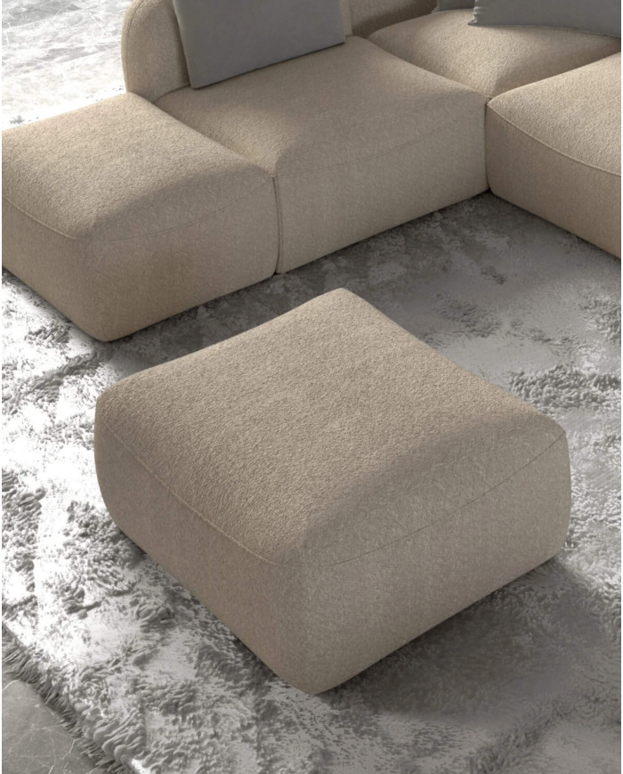 Pufa Candelo, prostokątna, 70/80/44 cm, Wersal