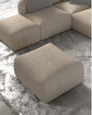 Pufa Candelo, prostokątna, 70/80/44 cm, Wersal