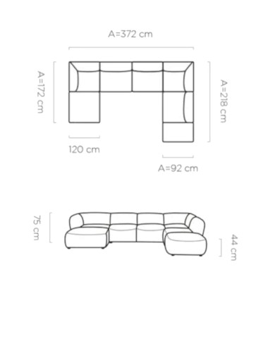 Narożnik Candelo XL 70, WERSAL Narożnik Candelo XL 70, WERSAL