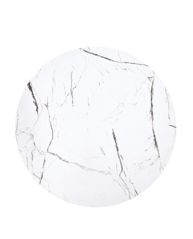 Stoliki kawowe Java, 2w1, biały marmur, metalowa czarna podstawa, HALMAR Stoliki kawowe Java, 2w1, biały marmur, metalowa czarna podstawa, HALMAR