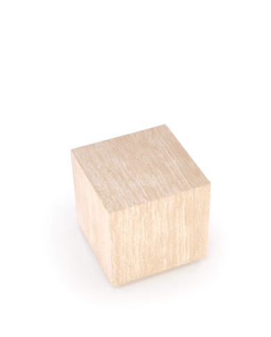 Stolik kawowy Travertinio S, kwadratowy, trawertyn, 45x45x45 cm, HALMAR Stolik kawowy Travertinio S, kwadratowy, trawertyn, 45x45x45 cm, HALMAR