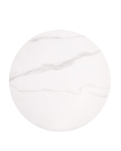 Stoliki kawowe Mercury 3, 2w1, spiek z białym marmurem, okrągłe, podstawa metalowa złota, HALMAR Stoliki kawowe Mercury 3, 2w1, spiek z białym marmurem, okrągłe, podstawa metalowa złota, HALMAR