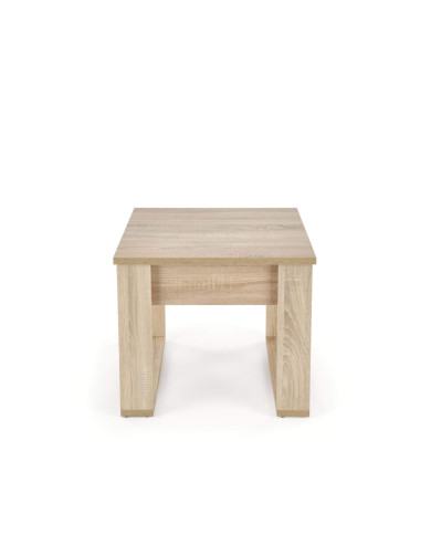 Stolik kawowy Nea z szufladą, dąb sonoma, kwadratowy, 60/60/52 cm, HALMAR Stolik kawowy Nea z szufladą, dąb sonoma, kwadratowy, 60/60/52 cm, HALMAR