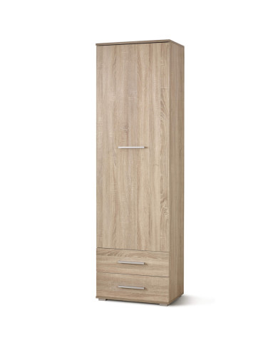 Regał zamykany 60 cm, REG1 Lima, dąb sonoma, 1-drzwiowy, szuflady, półki, HALMAR Regał zamykany 60 cm, REG1 Lima, dąb sonoma, 1-drzwiowy, szuflady, półki, HALMAR