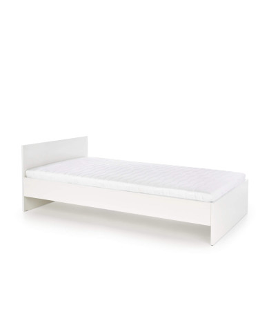 Łóżko Lima 90, biały połysk, 90x200 cm, HALMAR Łóżko Lima 90, biały połysk, 90x200 cm, HALMAR