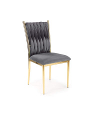 Krzesło K436 Popielate/złote-1