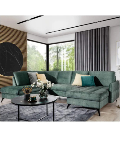 Narożnik Lukka OS+2F+OSB, 2 zagłówki, funkcja spania, pojemniki, regulowane zagłówki, Stagra Narożnik Lukka OS+2F+OSB, 2 zagłówki, funkcja spania, pojemniki, regulowane zagłówki, Stagra