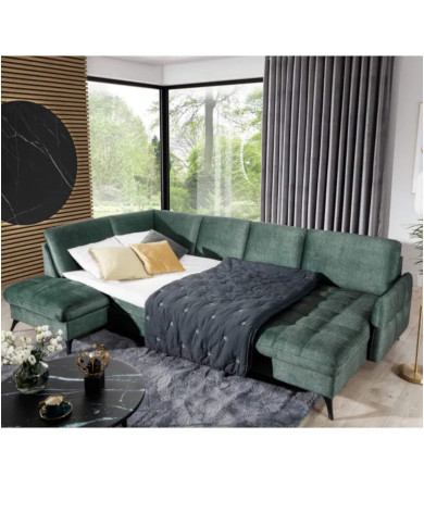 Narożnik Lukka OS+2F+OSB, 2 zagłówki, funkcja spania, pojemniki, regulowane zagłówki, Stagra Narożnik Lukka OS+2F+OSB, 2 zagłówki, funkcja spania, pojemniki, regulowane zagłówki, Stagra