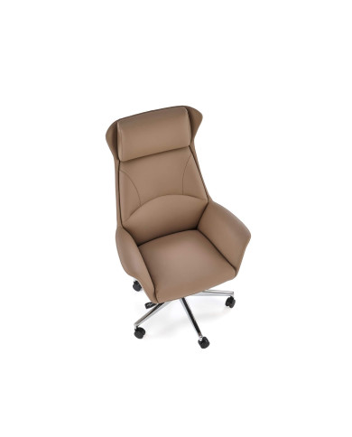 Fotel gabinetowy Ederson, z podłokietnikami, cappuccino, Multiblock, obrotowy, HALMAR Fotel gabinetowy Ederson, z podłokietnikami, cappuccino, Multiblock, obrotowy, HALMAR